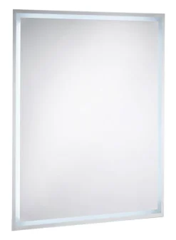 CASAVANTI Badspiegel mit 168 LED-Lampen 70 x 90 cm Spiegelglas