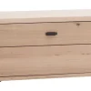 CASAVANTI Bank MADRID 90 x 47 cm Balkeneiche Bianco massiv