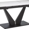 CASAVANTI Esstisch TOSKANA 180-220.260 x 90 cm beige/ schwarz