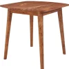 CASAVANTI Esstisch 80 x 80 x 78 cm braun