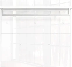 CASAVANTI Garderobenpaneel GENOVA 97 x 96 cm weiß