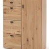 CASAVANTI Kommode MADRID 100 x 128 cm Balkeneiche Bianco