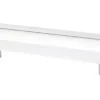 CASAVANTI LED Aufsatzleuchte ACHIM 50 cm chromfarbig/ weiß