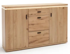 CASAVANTI Sideboard MADRID 150 x 95 cm Balkeneiche Bianco