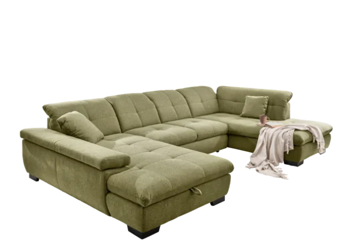 CASAVANTI Wohnlandschaft TOSSA F green