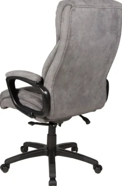 Chefsessel JOHN XXL 150 kg Schwarz/ Grau