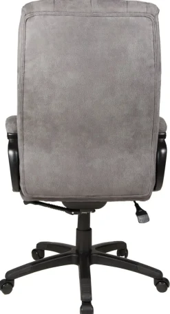 Chefsessel JOHN XXL 150 kg Schwarz/ Grau