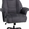 Chefsessel MAURO XXL 150 kg Schwarz/ Dunkelgrau