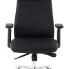 Chefsessel 68 x 118 cm schwarz silber