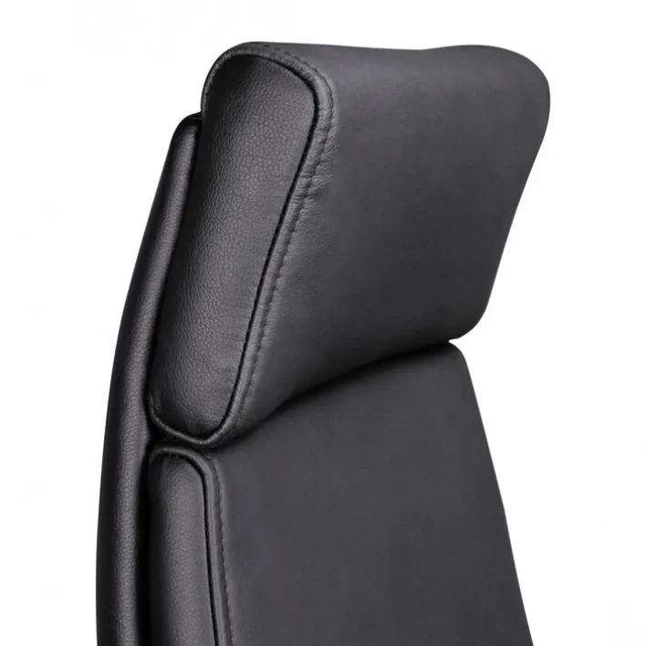 Chefsessel 68 x 118 cm schwarz silber