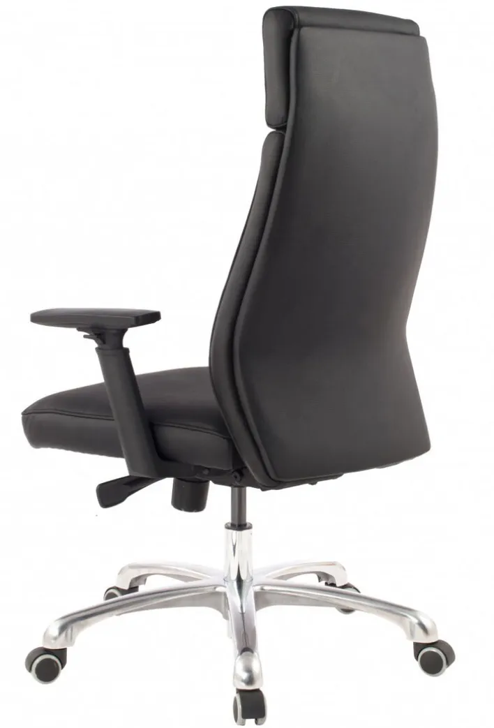 Chefsessel 68 x 118 cm schwarz silber