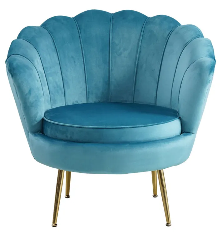 Cocktailsessel blau