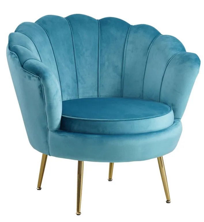 Cocktailsessel blau