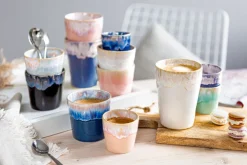CreaTable Becher GRESPRESSO blau