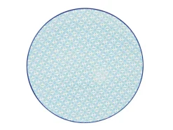 CreaTable Speiseteller MEDITERRAN 4er Set 27 cm blau