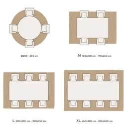 Designerteppich PABLO 155 x 230 cm grau/beige