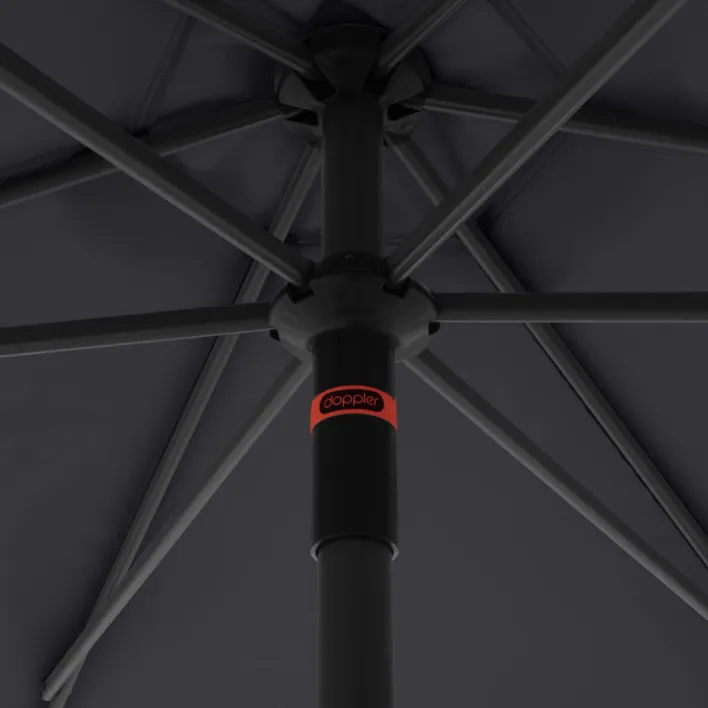 doppler Sonnenschirm myZONE 300 cm anthrazit /anthrazit