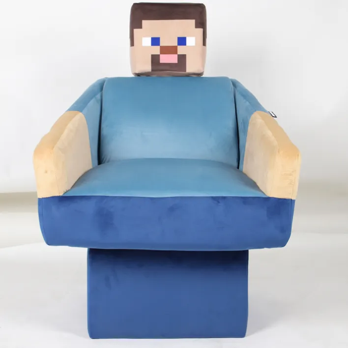 Drehsessel Steve MINECRAFT blau