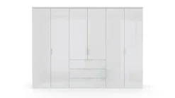 Drehtürenschrank DIOSO 301 x 226 cm weiß