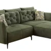 Ecksofa CHASE dunkelgrün