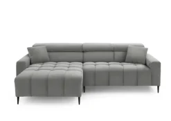Ecksofa EASY 180 x 256 cm hellgrau