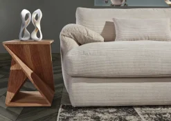 Ecksofa FERNANDO 274 x 160 cm beige