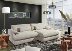 Ecksofa FERNANDO 274 x 160 cm beige