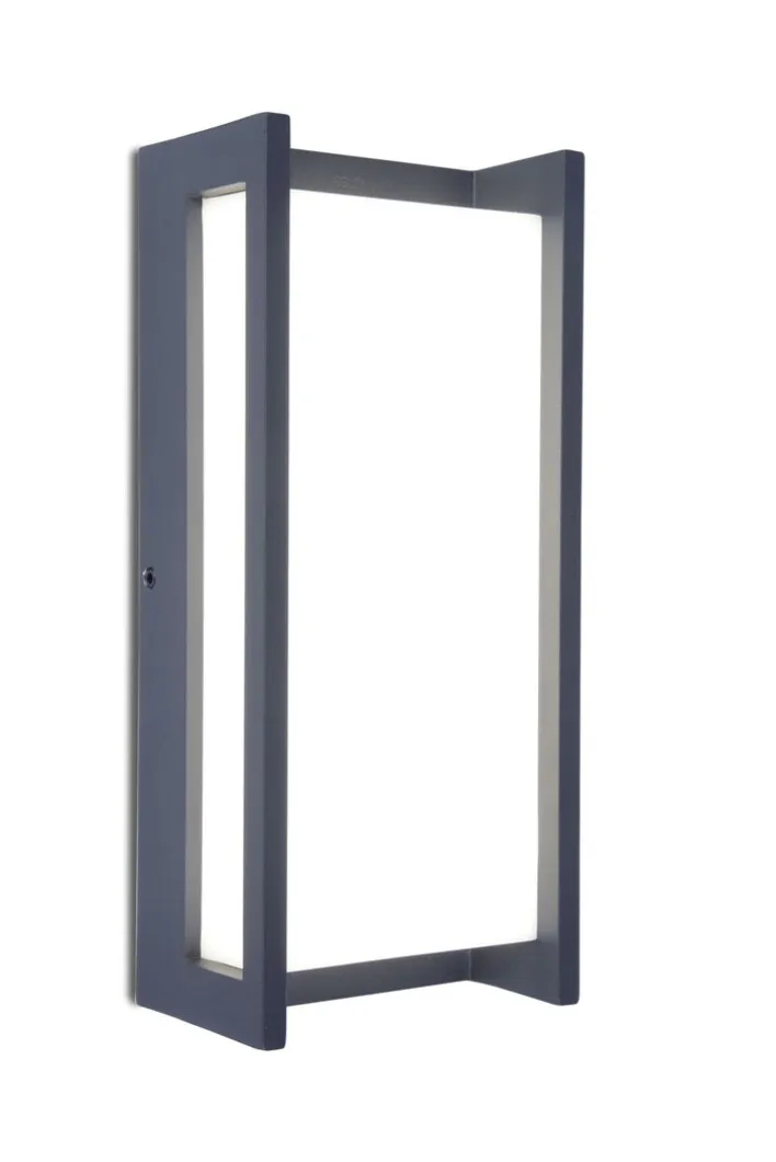ECO-LIGHT LED Außenleuchte QUBO Alu anthrazit