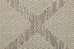 ESPRIT Outdoorteppich RHOMB 120 x 170 cm beige/grau