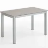 Esstisch 110 x 70 cm NB Betonoptik /grau gepulvert