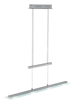 FISCHER & HONSEL LED Balkenpendel TENSO TW nickelfarbig
