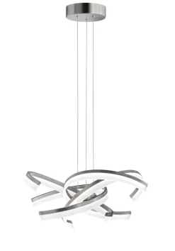 FISCHER & HONSEL LED Pendellampe SUND TW nickelfarbig