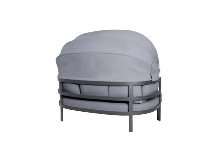 Garden FLAIR Daybed Sonneninsel DALLAS 4-tlg anthrazit /grau