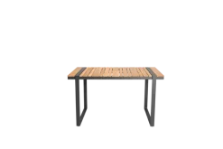 Garden FLAIR Dining Gartenlounge BASEL U 5-tlg grau /Akazie braun