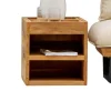 Garden FLAIR Garten-Beistelltisch OLIVIA 85 x 40 cm Teakholz