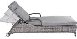 Garden FLAIR Gartenliege LENA Omega braun