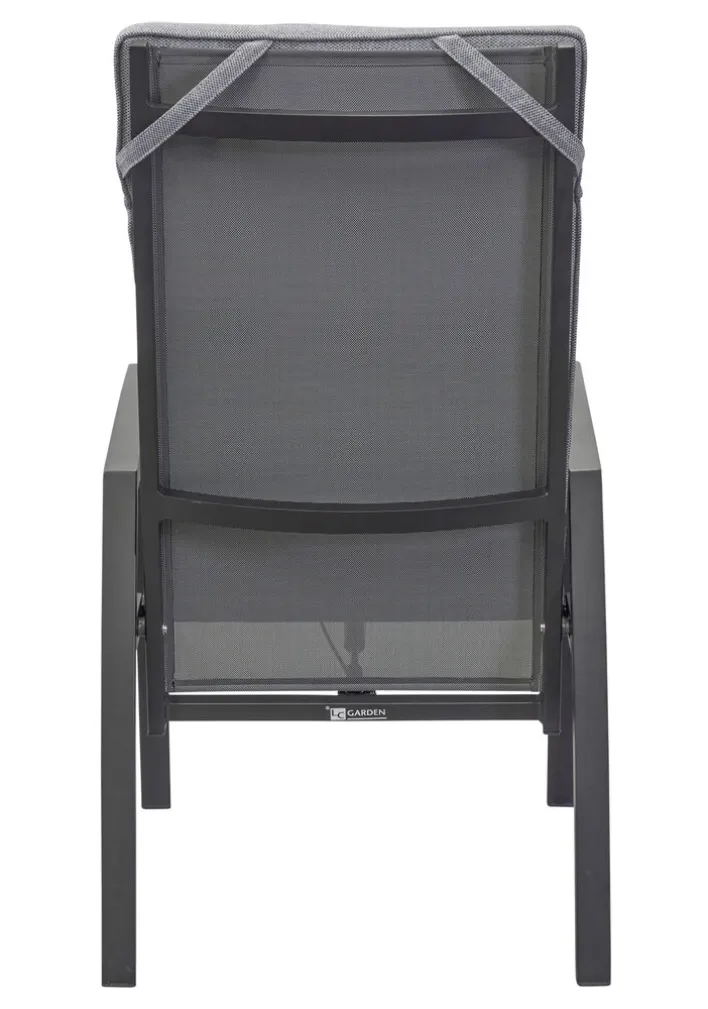 Garden FLAIR Garten Positionsstuhl LENNOX 2er Set grau