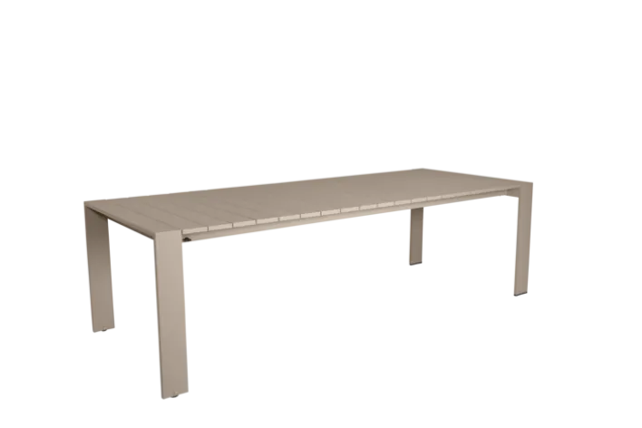 Garden FLAIR Gartentisch ROEN 257-295 x 100 cm taupe