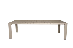 Garden FLAIR Gartentisch ROEN 257-295 x 100 cm taupe
