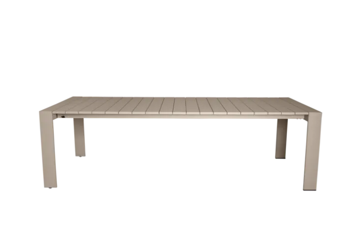 Garden FLAIR Gartentisch ROEN 257-295 x 100 cm taupe