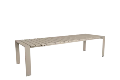 Garden FLAIR Gartentisch ROEN 257-295 x 100 cm taupe