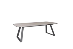Garden FLAIR Gartentisch RUAN 240 x 120 cm anthrazit /grau