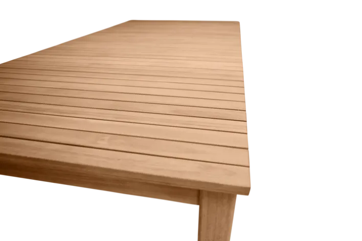 Garden FLAIR Gartentisch TIBET 200 x 100 cm naturfarbig