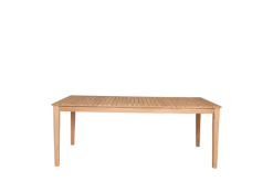 Garden FLAIR Gartentisch TIBET 200 x 100 cm naturfarbig