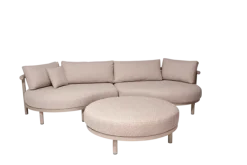 Garden FLAIR Living Gartenlounge REDA 3-teilig taupe