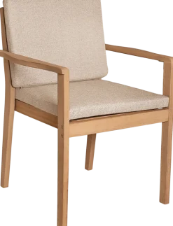 Garden FLAIR Stapelstuhl Garten TIBET 2er Set naturfarbig /beige