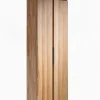 Garderobenschrank VICENZA 60 x 195 cm Kernbuche massiv natur geölt/Absetzung Anthrazit gebeizt