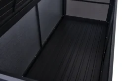 Garten Auflagenbox GRADINA M 135 x 75 cm schwarz