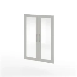 Glastür VARY 2er Set grau