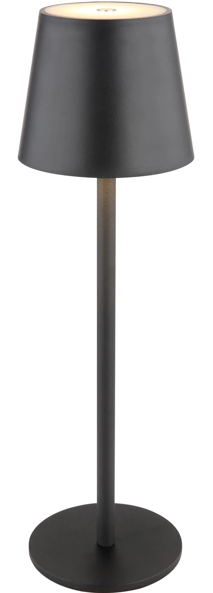 GLOBO Akku LED Tischlampe VANNIE schwarz